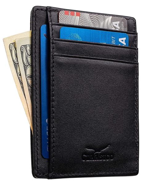 rfid blocking slim credit card wallets|best rfid wallet for travelers.